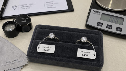 Lab-grown diamonds pulling back the curtain on the traditional diamond industry.