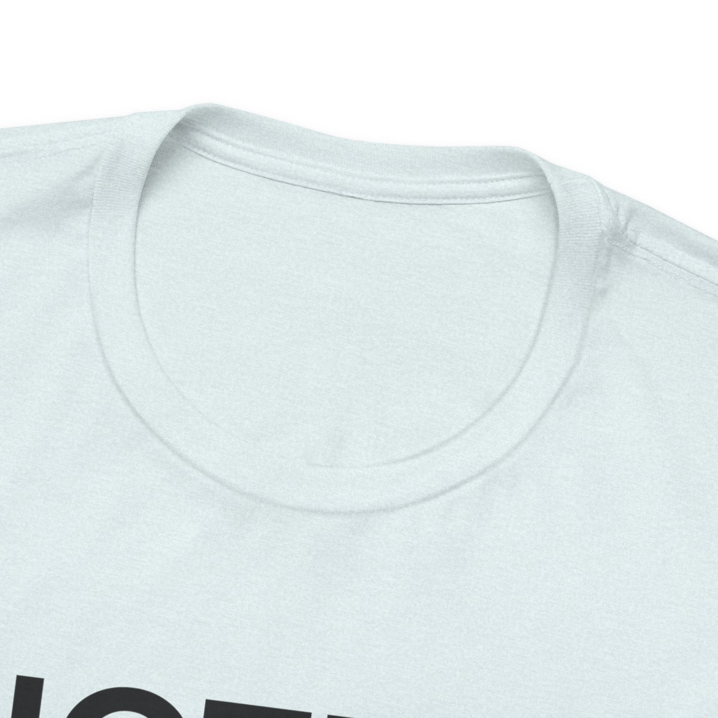 Noted. Still No — Firm Minimalist Tee