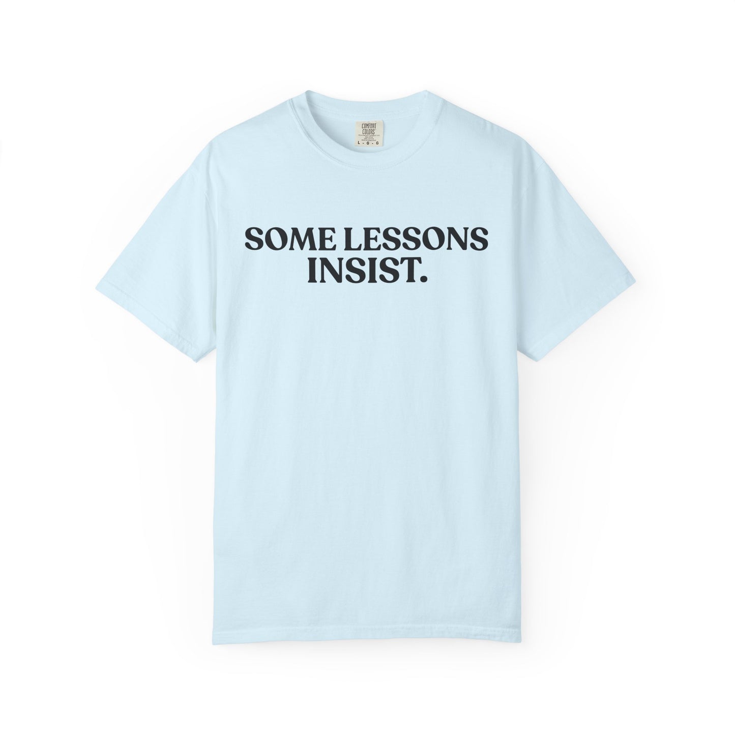 Some Lessons Insist — Reflective T-Shirt