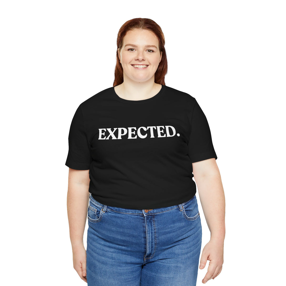 Expected — Dry Humour T-Shirt