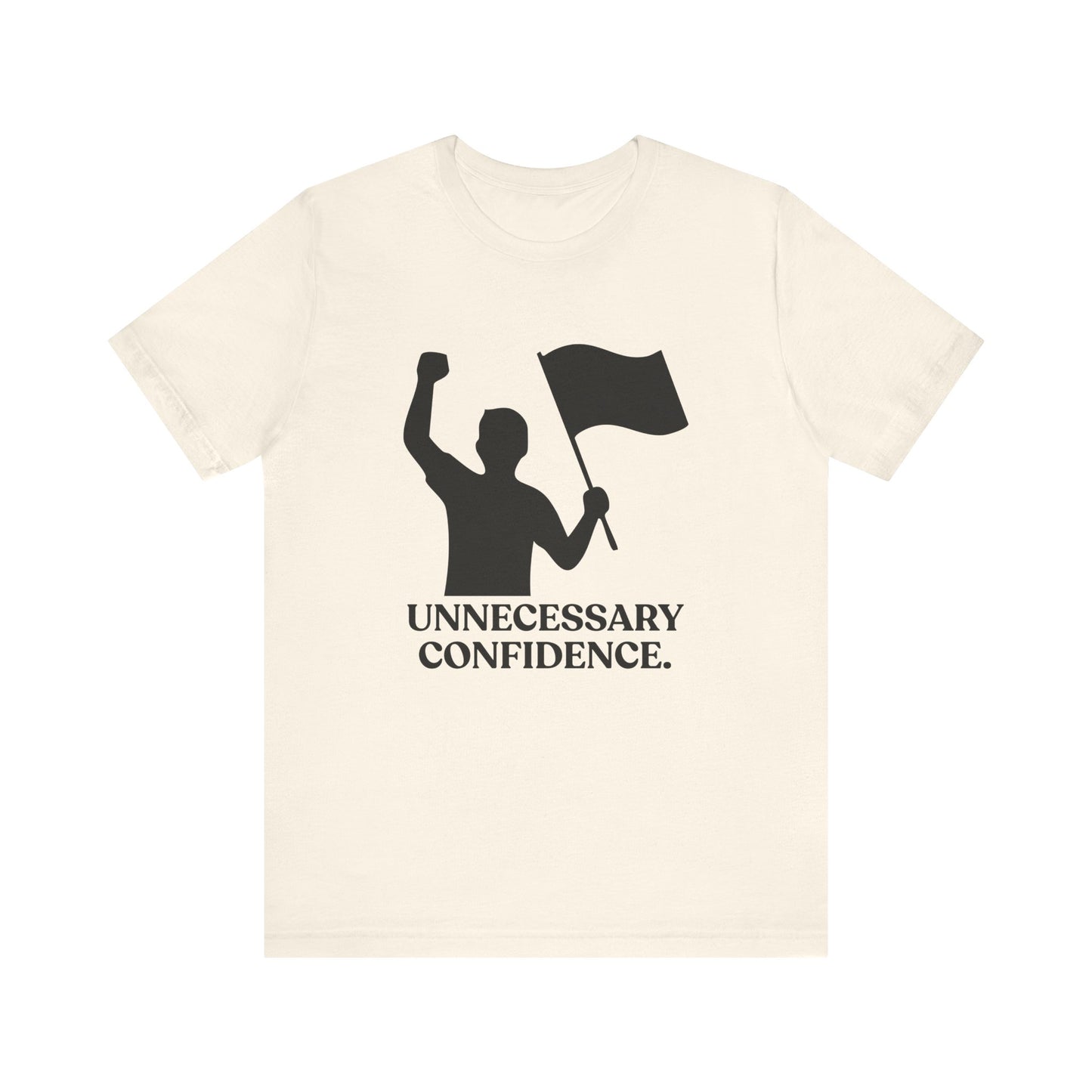 Unnecessary Confidence — Sarcastic Football Tee