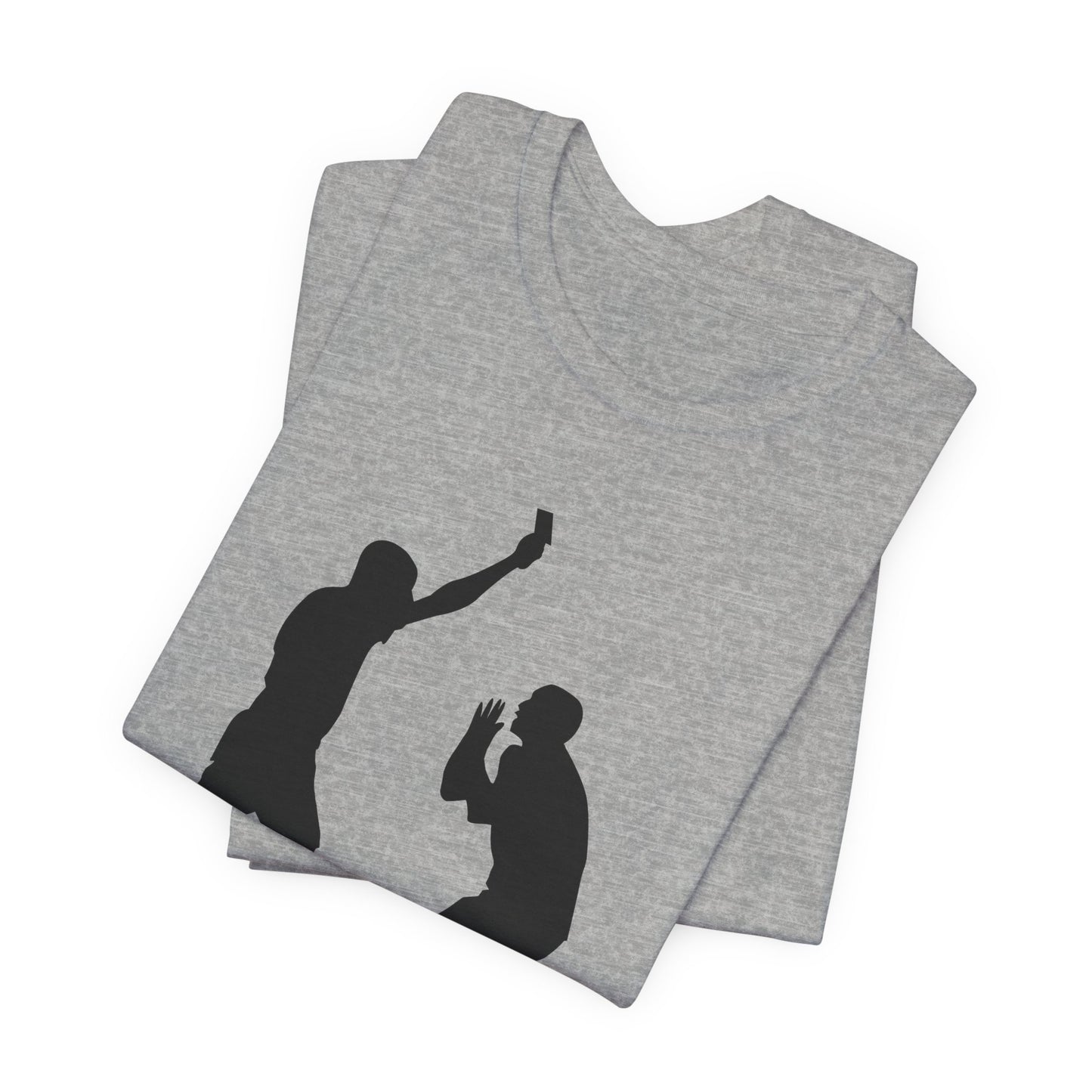Heard You Don’t Care — Unbothered Football Tee