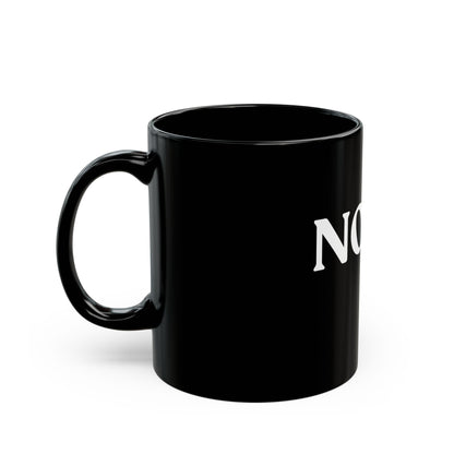 Nope — Black Ceramic Mug (11oz / 325ml)