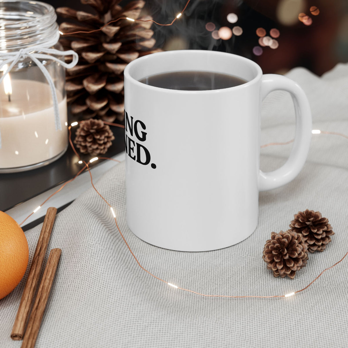 Meeting Declined — White Ceramic Mug (325ml / 11 oz)
