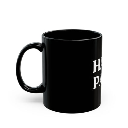 Hard Pass — Black Ceramic Mug (11oz / 325ml)