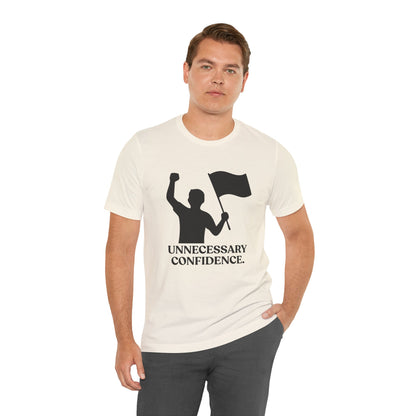 Unnecessary Confidence — Sarcastic Football Tee