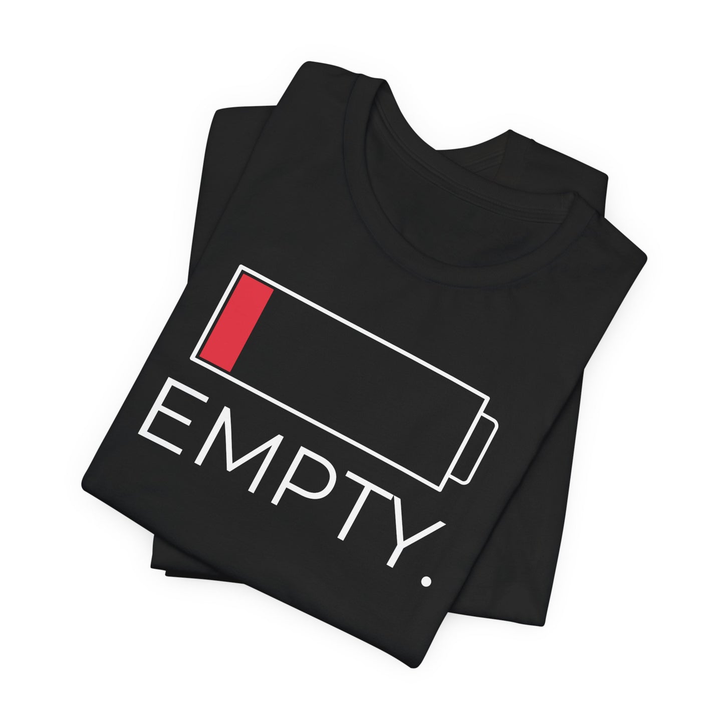 Social Battery: Empty — Burnout Tee