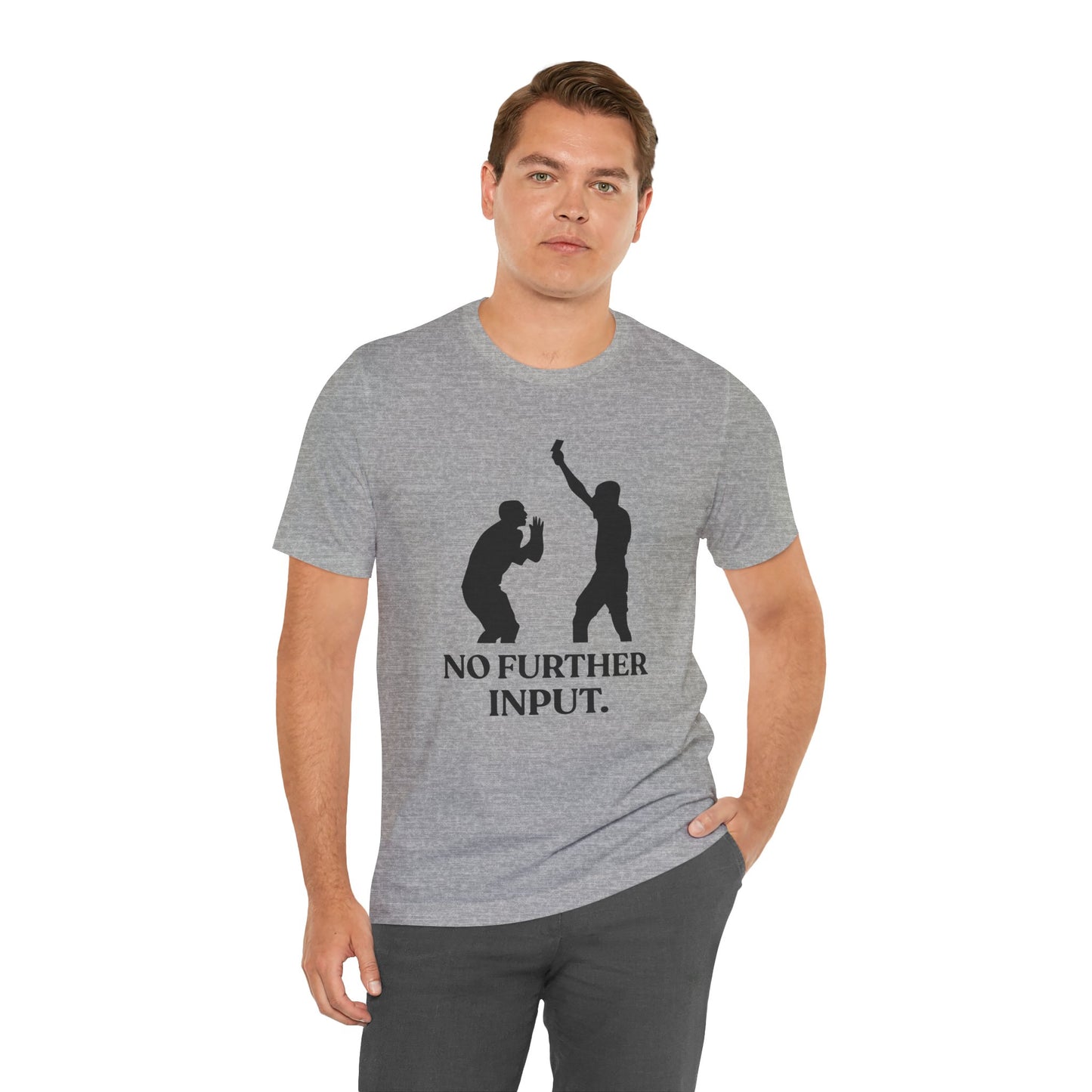 No Further Input — Red Card Energy Tee