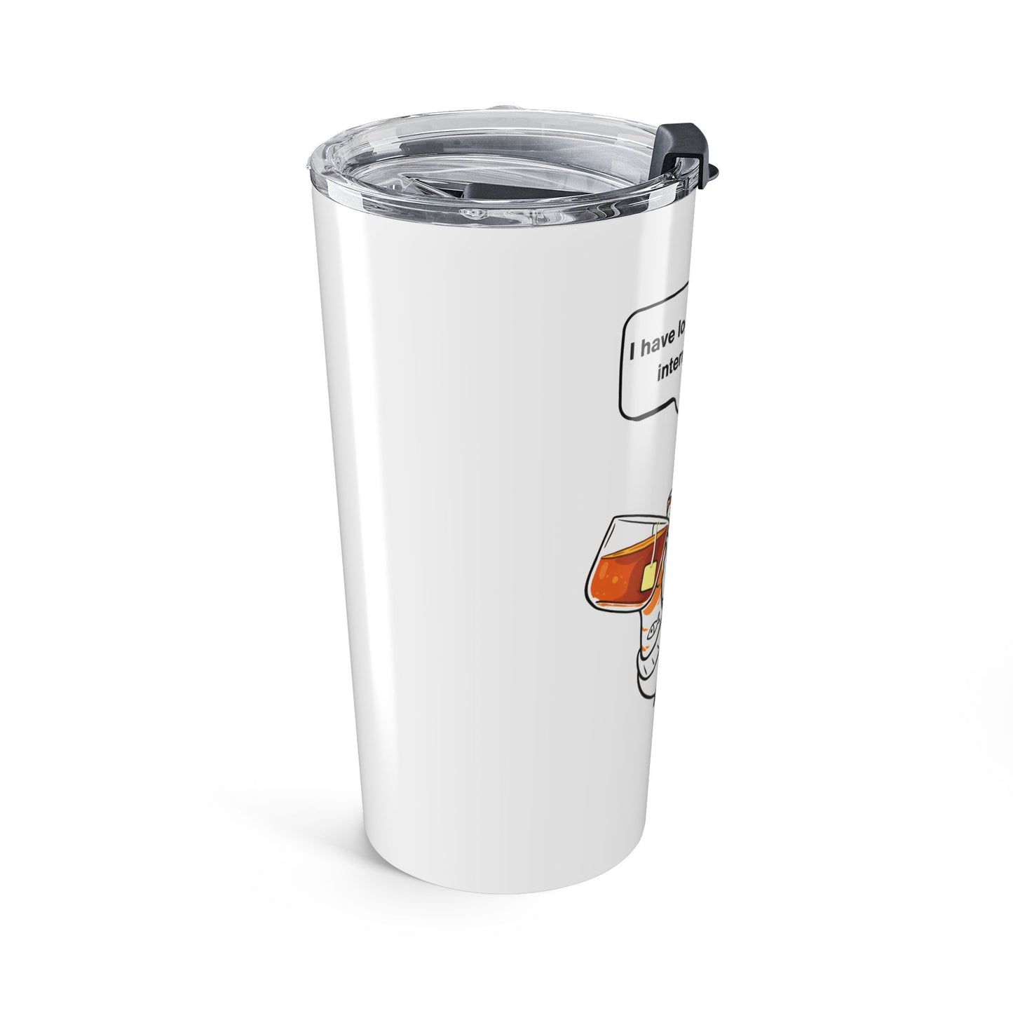 Logged Off Internally — Stainless Steel Tumbler (20oz)