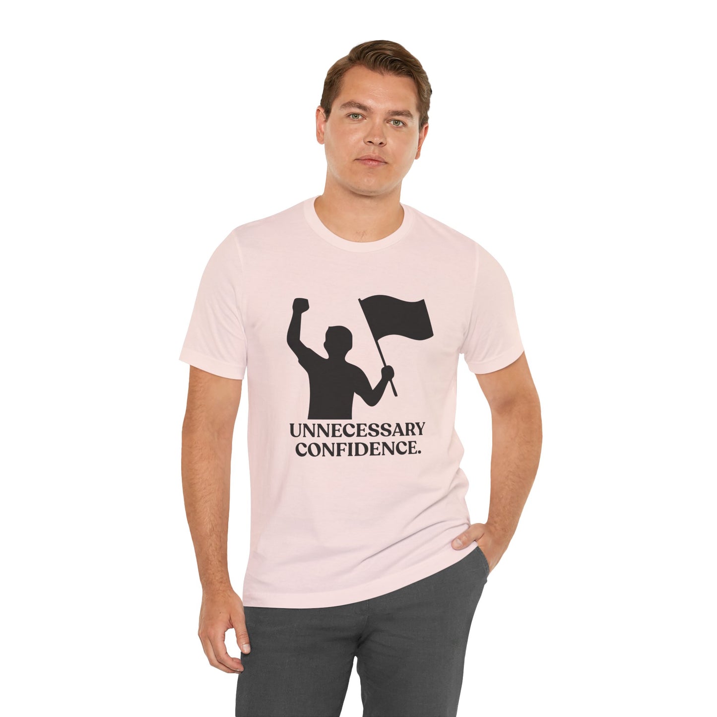 Unnecessary Confidence — Sarcastic Football Tee