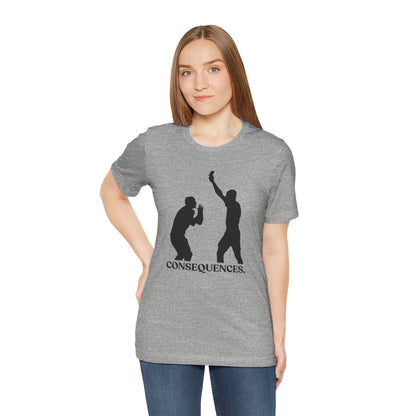 Consequences — Sarcastic Football Tee