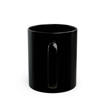 Hard Pass — Black Ceramic Mug (11oz / 325ml)