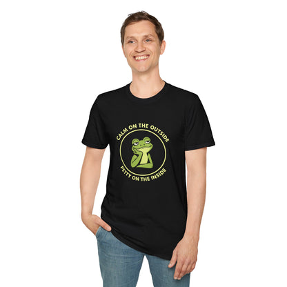 Calm On The Outside — Petty Tee
