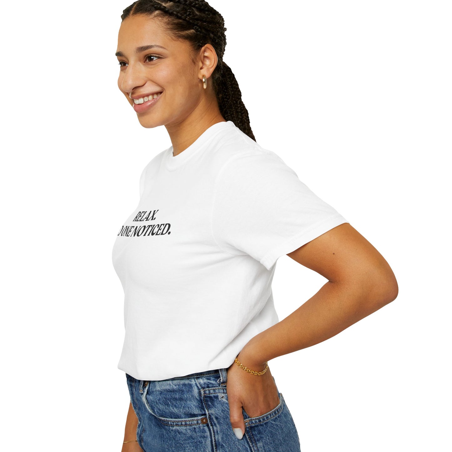 Relax. No One Noticed — Overthinking T-Shirt