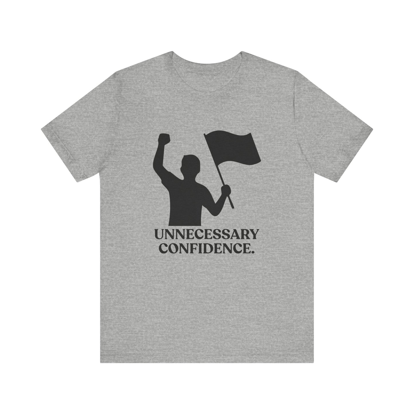 Unnecessary Confidence — Sarcastic Football Tee